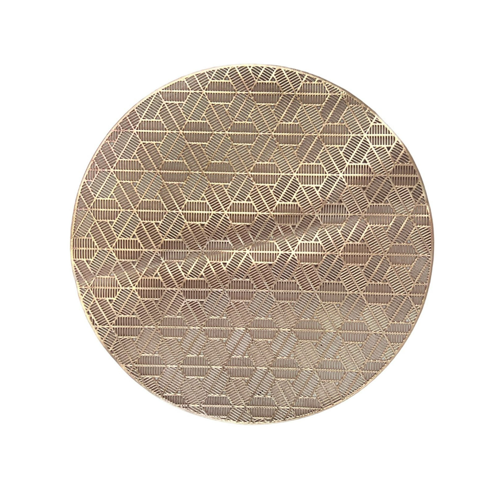 Oem - Set 4 Individuales De Mesa Pack 4 Individuales Metalico 38cm R