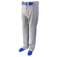 Pantalón De Béisbol Martin Sports Con Ribetes Gris/Talla Real