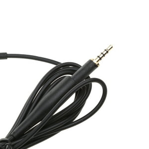 Genérico - Cable De Audio De Repuesto Para Auriculares Akg K450 / Q460 / K451 / K480 Negro