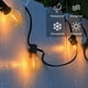 thumbnail image 3 of Guirnalda de luces LED para exteriores de 15 m con 26 bombillas de plástico E12 G40, resistente al agua IP45, ideal para jardín, patio, bistró, G-RAPANDA, 3 of 5