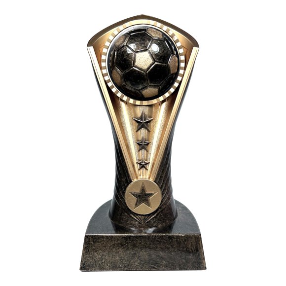 Trofeo de fútbol Express Medals 16 cm bronce - paquete de 1