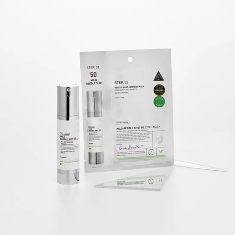 Vt Cosmetics - Mild Reedle Shot 700 2 Step Mask