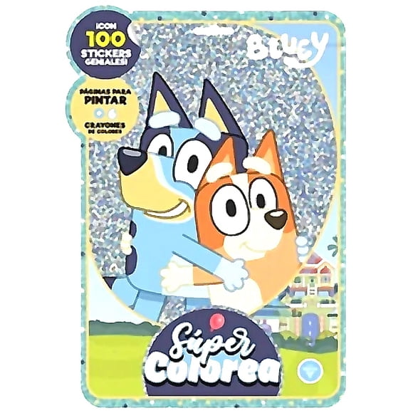 VERTICE SUPER COLOREA LICEN BLUEY