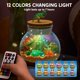 thumbnail image 4 of Kit de manualidades Klever Kits para crear tu propio terrario de cristal de dinosaurio con luz nocturna LED para niños, 4 of 7