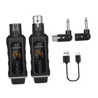Bothyi - Transmisor Y Receptor De Audio De 48 V Para Mezclador De Audio, Amplificador De Guitarra Inalámbrico Con 1 Transmisor