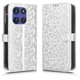thumbnail image 1 of Funda Cartera Lunares Motorola Edge 60 Stylus con Tarjetero, Correa y Soporte Plata, 1 of 6
