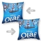 thumbnail image 2 of Olaf Presenta Fundas de almohada de terciopelo con tema, regalos de funda de almohada, decoración para el hogar, cojín de lanzar, regalo de cumpleaños para fans y parejas.56*56cm., 2 of 6
