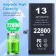 thumbnail image 2 of Batería JSYVKUTO 22800 mAh para iPhone 13, Kit de Herramientas, 2 of 7