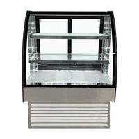 Vitrina Pastelera Curva Linea Market 700X700X1200 Norkalt