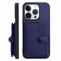 Foxdock Funda Para Iphone 16 Pro Con Bloqueo Rfid - Diseño Elegante Con Cierre De Botón
