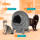 thumbnail image 3 of Arenero Inteligente Automático KERU EC Para Gatos Con App Y Conexión Wifi, 3 of 6