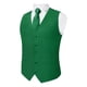 thumbnail image 1 of Gilet Satin Formal Hombre Chaqueta Sin Mangas Matrimonio verde M, 1 of 6