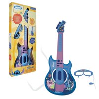 Guitarra Electrónica Lexibook Disney Stitch Con Micrófono Azul