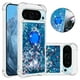 thumbnail image 1 of Funda Para Google Pixel 9/9 Pro Con Brillo Líquido, Protección Completa Y Soporte De Anillo Giratorio, 1 of 4