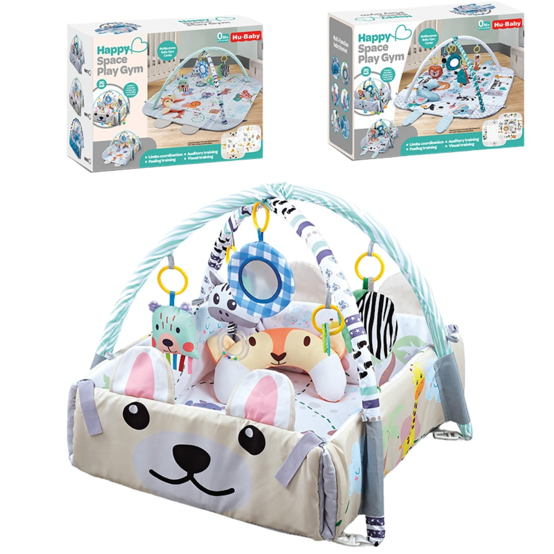 Lapequeteria - Gimnasio Bebé 3 En 1 Piscina De Pelotitas