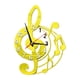 thumbnail image 1 of Reloj De Pared Con Diseño De Nota Musical, Decoración Para Dormitorio, Sala De Estar, Hogar, Dorado, 1 of 5