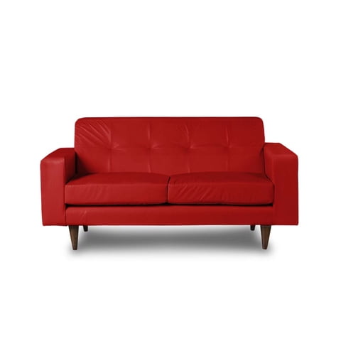 Latam Home - Sofá Salerno 2C Pu Rojo