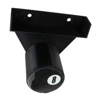 Magideal - Pool Cue Titular De Almacenamiento Rack De Almacenamiento De Pared Portátil De Pared De La Pared De La Pared Del Triángulo Para El Colgante Del Centro