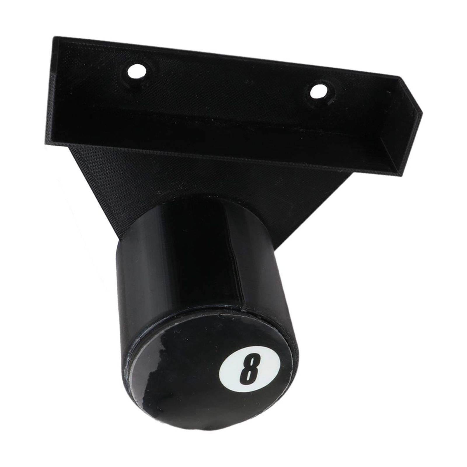 Magideal - Pool Cue Titular De Almacenamiento Rack De Almacenamiento De Pared Portátil De Pared De La Pared De La Pared Del Triángulo Para El Colgante Del Centro