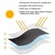 thumbnail image 5 of Cubierta para calentador de patio Hualedi, cinta reflectante impermeable, 5 of 7