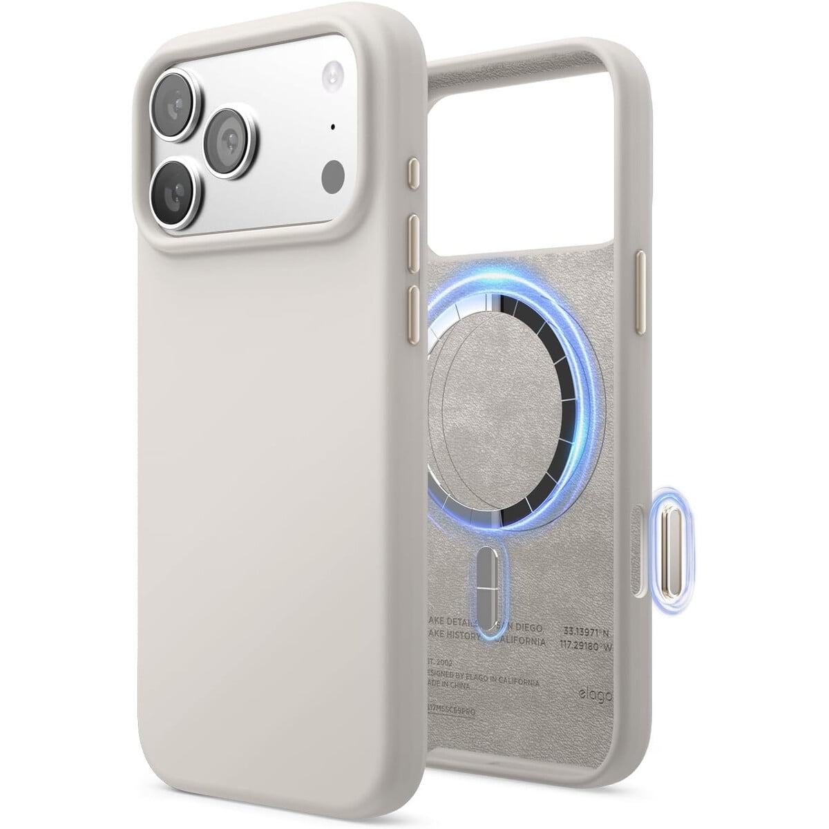 Funda Elago Iphone 17 Pro Max Silicona Magnética Magsafe