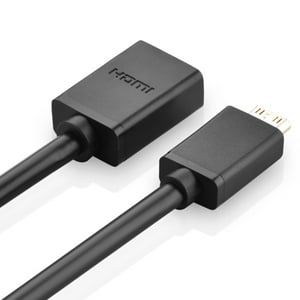 Ugreen - Cable Adaptador Mini-Hdmi / Hdmi H 20Cm Negro 20137