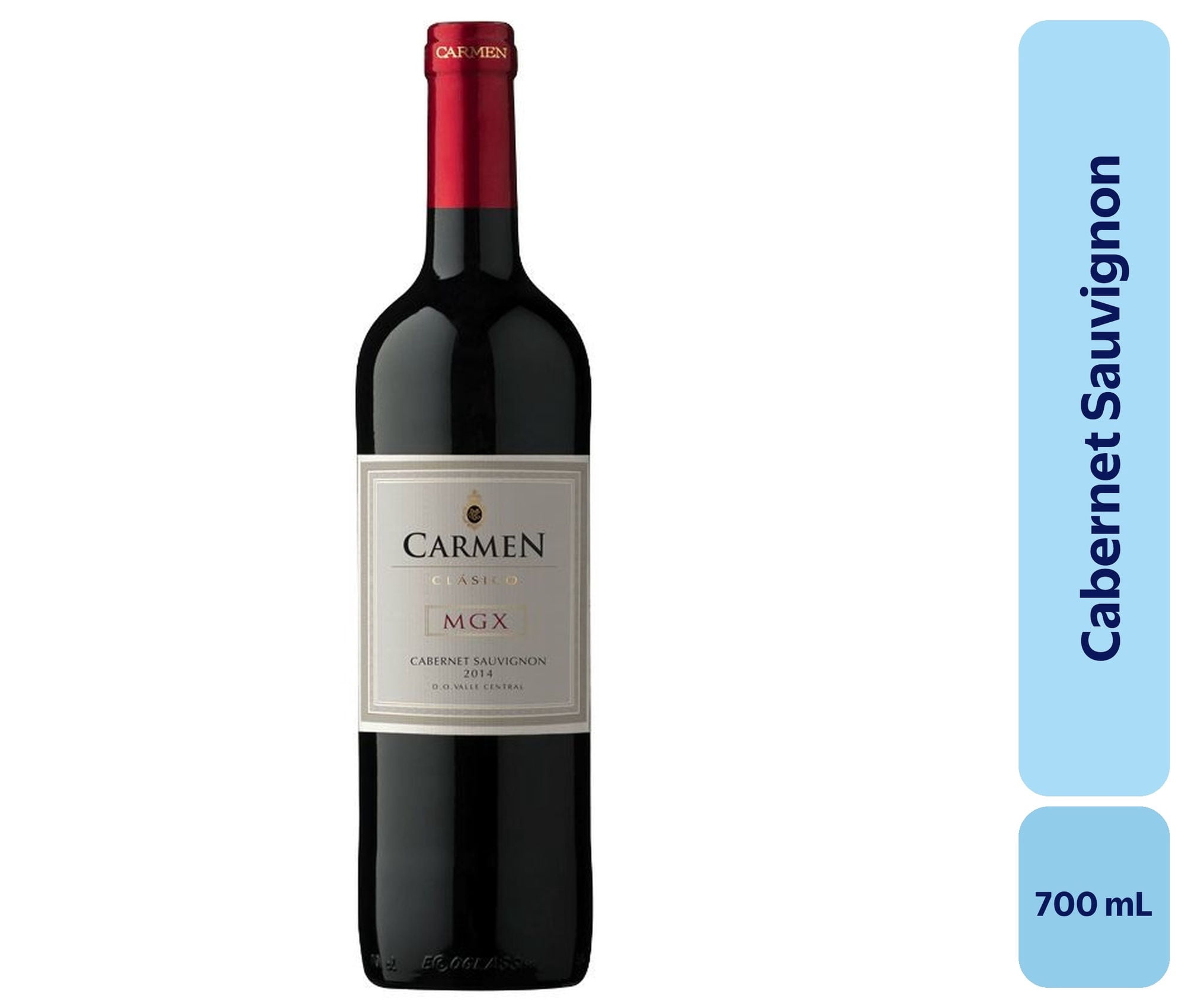 Vino Cabernet Sauvignon Botella 700 mL Carmen