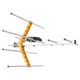 thumbnail image 5 of Antena De Television Digital Para Exteriores Hdtv Cable 15m, 5 of 6
