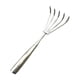 thumbnail image 4 of Rastrillo de mano pequeño, cultivador de suelo, rastrillo de garra portátil, rastrillo de arbustos de Metal resistente, rastrillo de jardín para recog 5 dientes, 4 of 5