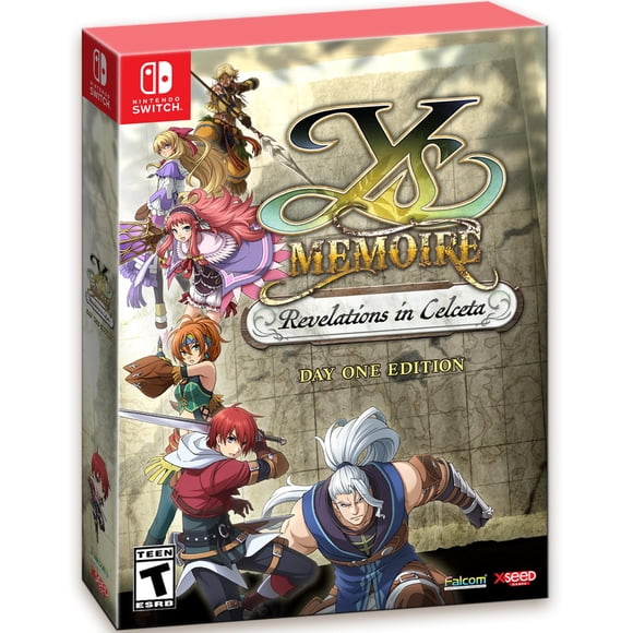 Game Xseed Ys Memoire Revelations In Celceta Edición Día 1 Para Switch