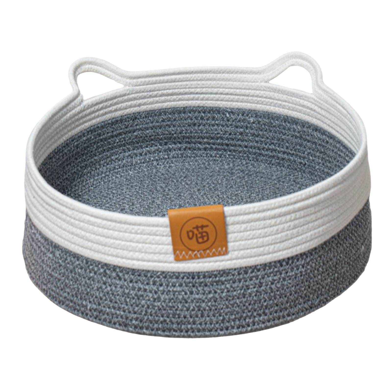 Ioensy - Cama Para Gatos Cama Rascadora Para Gatos Cama Tejida Para Mascotas Para Gatos De Verano O Perros Pequeños En Interiores S