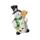 thumbnail image 3 of Figurita De Muñeco De Nieve Iluminada De Resina, Decoración De Escritorio Para Estante De Sala De Estar, Estilo Navideño A Verde, 3 of 3