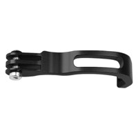 Ioensy - Soporte De Luz Para Horquilla De Bicicleta Plegable, Soporte Para Faro De Bicicleta De Carretera, Color Negro