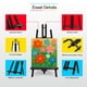 thumbnail image 3 of Caballete de mesa MEEDEN 30 cm paquete de 12 de madera de pino, 3 of 7