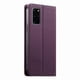 thumbnail image 4 of Funda Tipo Cartera de Cuero Sintético para Samsung Galaxy S20 Plus Bloqueo RFID, con Ranuras para Tarjetas y Bolsillo para Efectivo, Cierre Magnético Fuerte Morado, 4 of 6