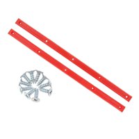 Ioensy - 1 Par De Rieles De Monopatín, Cabeza Anti Golpes, Protección, Tira De Goma, Pieza De Longboard