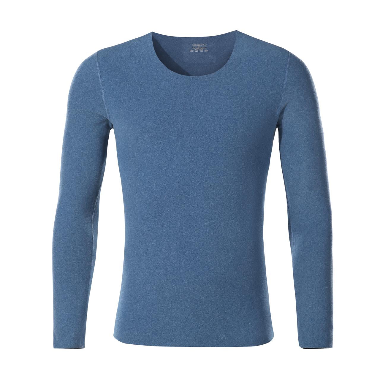 Andesland - Polera Primera Capa Micropolar Cuello Redondo Sin Costuras Hombre