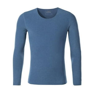 Andesland - Polera Primera Capa Micropolar Cuello Redondo Sin Costuras Hombre