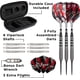 thumbnail image 4 of Juego de dardos Viper Blitz con 95% de punta de acero de tungsteno, 24 g, con funda, 4 of 9