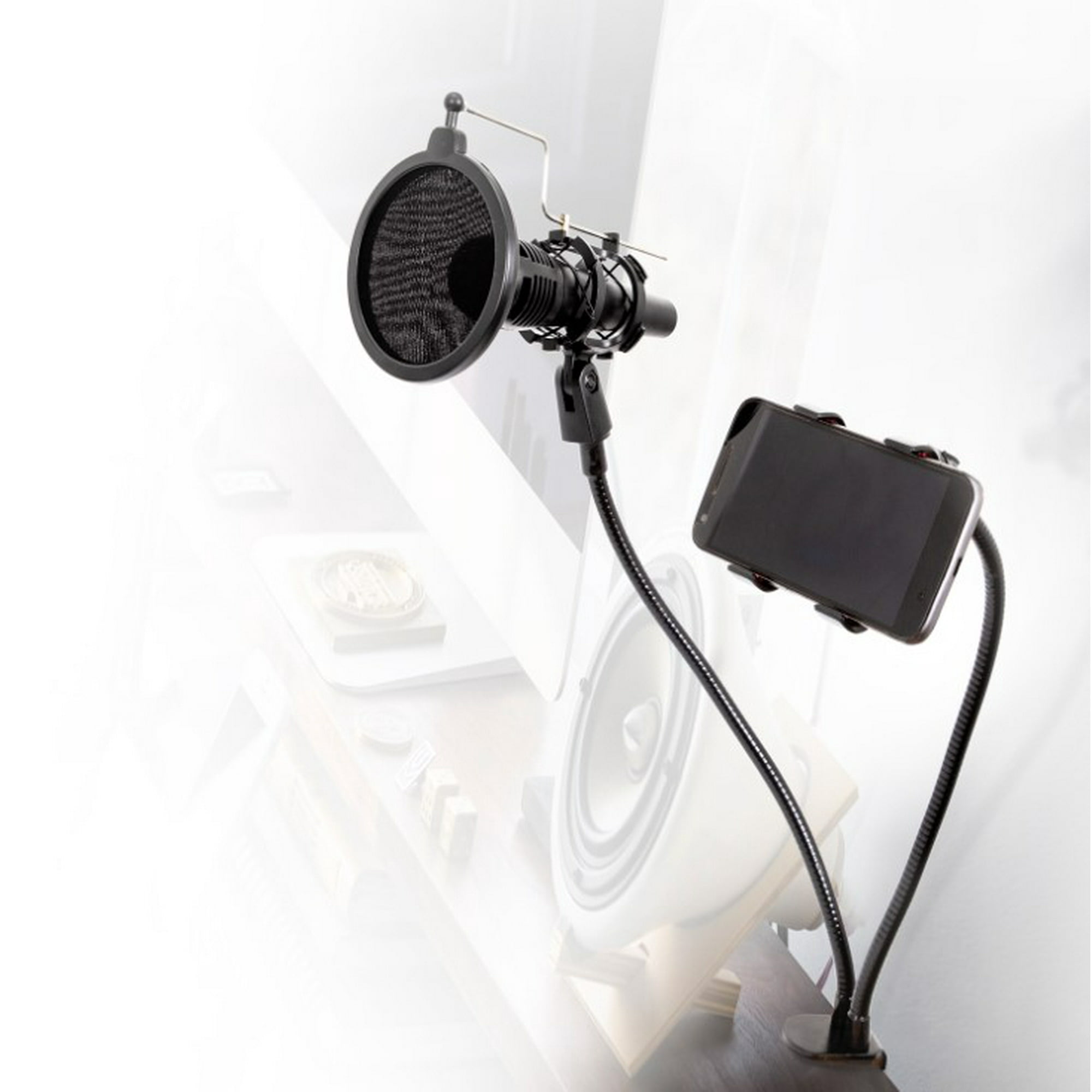 Stand Para Smartphone Y Micrófono Philco, Ideal Para Tik Tok