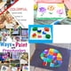 thumbnail image 4 of Set de 100 Pinceles para Niños Fycooler con Vasos Antiderrame, 4 of 6