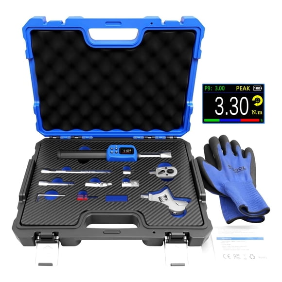 Torquímetro Digital KTTOOL 6.8‑135 Nm 5‑99.6 Ft‑lb
