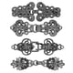 thumbnail image 1 of 4 Piezas Clips Para Suéter Clips Decorativos Sujetadores Para Vestidos De Chal Cárdigan Negro, 1 of 3