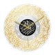 thumbnail image 3 of Reloj De Pared De Caligrafía Islámica Redondo De 12 Pulgadas Musulmán Eid Oro Y Plata, 3 of 5