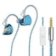 thumbnail image 1 of Monitores Intrauditivos Auriculares Estéreo Compactos Con Sonido Para Entrenamiento, Gimnasio, Correr, Música, Azul, 1 of 3
