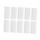 thumbnail image 2 of 100x Sujetadores De Gancho Para Montaje En Pared Entusiastas Del Bricolaje Montaje Fijo De Azulejos Ganchos K De Aluminio 9x0,2x1,6 Cm, 2 of 5
