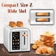 thumbnail image 5 of Tostadora Para 2 Rebanadas Con Pantalla Táctil 1350w Plateada, 5 of 8