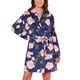 thumbnail image 2 of Bata Velvet Estampado Mujer 8566 Azul XL, 2 of 2