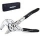 thumbnail image 1 of Llave de pinza toolant de 7" cromada CR-V antióxido con agarre, 1 of 8