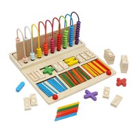 Bothyi - Juguete De Matemáticas Montessori Para Contar Cuentas De Colores, Juguetes Para Niños, Regalos, Conexión De Cuentas